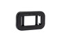2.5" Rectangle Rubber Light Grommet - Black