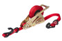 Quickloader 1"x15' Strap & Ratchet with Wire Hooks & D-rings