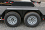 Tandem Axle Steel Fender 9x72 - 16" wheels
