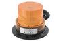 12 Volt Powered Amber Safety Beacon - Portable Magnetic Mount