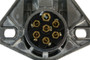 7-pole pin Tow Vehicle Side Electrical Plug - Die Cast