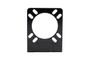 Black Steel Mounting Bracket for 7 RV Vehicle Plug