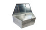 Diamond Plate Aluminum A-Frame Tool Box 35"- Large