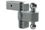 180º Hitch Turnover 2-Ball Mount - 6" Drop, 3" Shank
