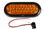 6.5" LED Oval Stop / Turn / Tail Light - Amber