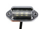Chrome LED License Plate Light