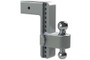 180º Hitch Turnover 2-Ball Mount - 10" Drop, 3" Shank