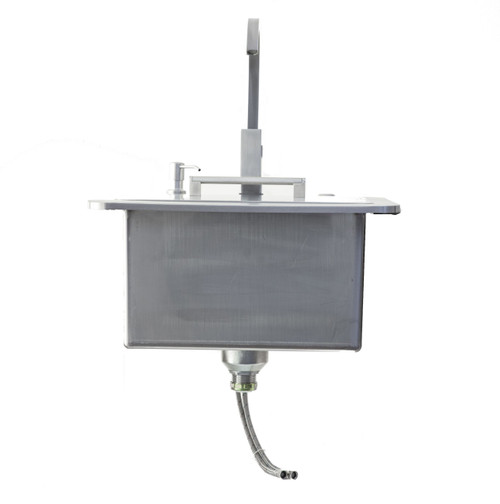 21" Coyote Sink with Faucet, Drain & Soap Dispenser