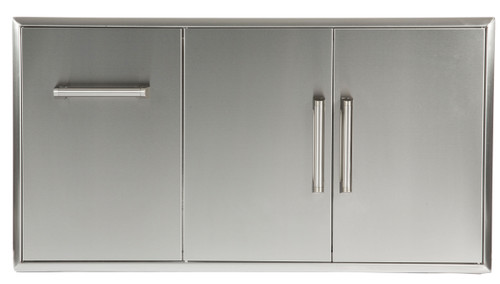 Combo Drawer - Pull Out LP Tank and Double Door