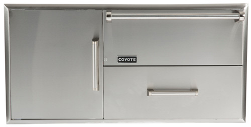 Combination Storage Drawer, Warming Drawer & Access Doors