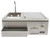 Coyote Built-in Refreshment Center with Sink, Faucet, & Drop in Cooler