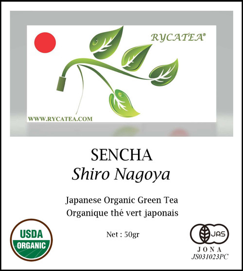 Sencha is the most well-known variety of green tea, and the most popular kind in Japan. To produce sencha, tea leaves are steamed within a few hours after harvest, thus stopping the oxidation process, then rolled into needles, thus making sure that the leaves’ natural green color is preserved. This process also helps the leaves retain their fragrance and components.

Sencha Shiro Nagoya is intense with a long finish.
