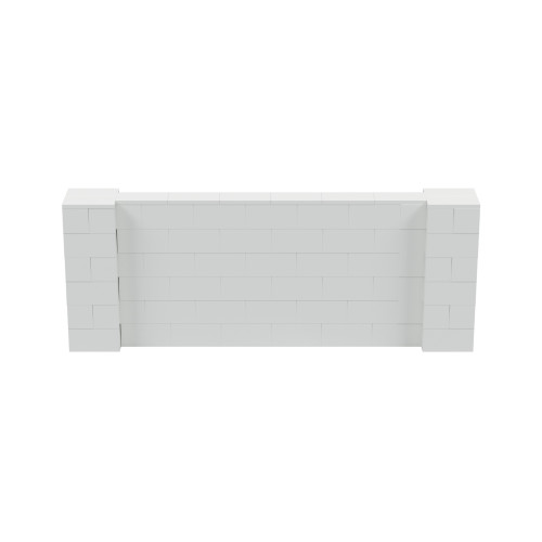 EverBlock 8' x 3' Pony Wall Kit - Light Blue