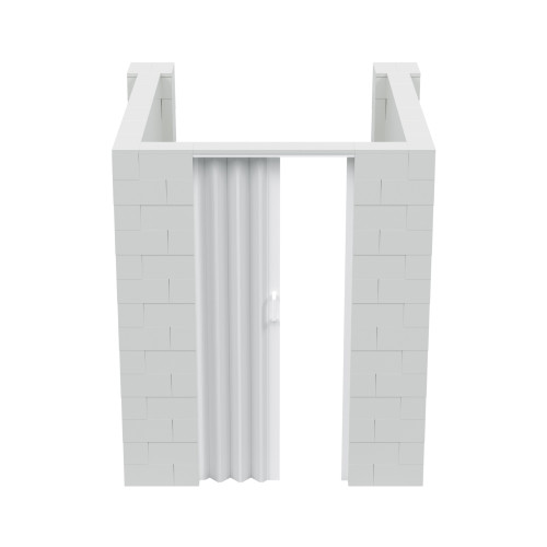 EverBlock 6' x 7' x 7' U-Shaped Room Kit  - Orange