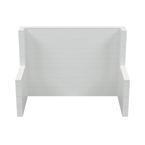 EverBlock 10' x 5' x 7' Trade Show Booth Kit - Black