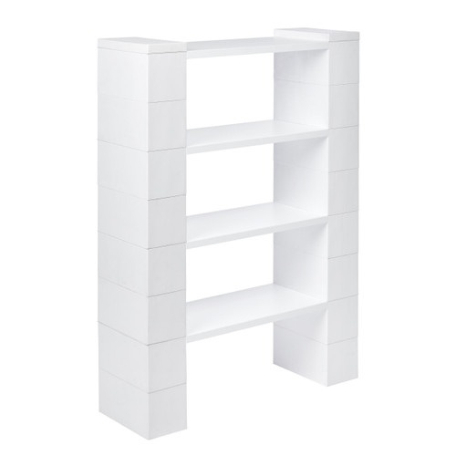 EverBlock 4 Level Shelving Kit - Light Gray