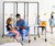Commonly used for vaccination areas, the MediWall Sliding partition is great for setting up impromptu areas.