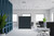 Portable and Acoustic Partition Hush Panel™ Configurable Cubicle Partition - Black Trim