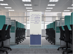 ShieldWrite™ Bullet-Resistant Mobile Whiteboard