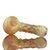 Izlow Glass Fumed Handpipe w/ Dots