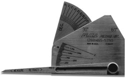 Skew-T Fillet Weld Gauge with Calculator