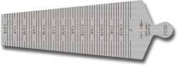 1 3/16 to 2" Taper Gauge 1 3/16 to 2" Taper Gauge
