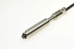 Plug-in cabled magnetic induction probe for measuring the delta ferrite content in austenitic and duplex steels. Plug-in cabled magnetic induction probe for measuring the delta ferrite content in austenitic and duplex steels.