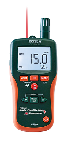 Pinless Moisture Psychrometer + IR