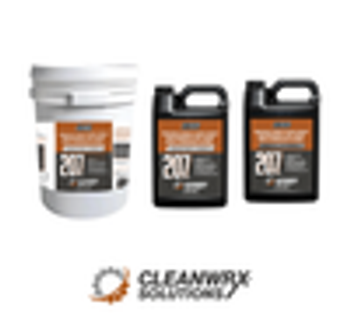 CleanWrx207 Ready-to-Use 5-gallon industrial cleaning solution. Pre-mixed, non-clogging formula designed for heavy-duty cleaning, vapor blasting support, and performance in contaminated water. CleanWrx207 Ready-to-Use 5-gallon industrial cleaning solution. Pre-mixed, non-clogging formula designed for heavy-duty cleaning, vapor blasting support, and performance in contaminated water.