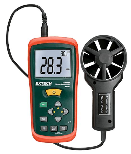 CFM/CMM Mini Thermo-Anemometer