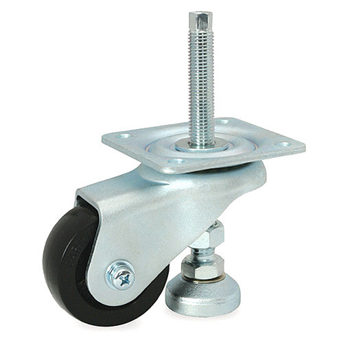 CarryMaster APLC-700F Medium-Duty Flange Press Leveling Caster