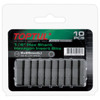 Toptul FSDA0808G 1/4" Hex Shank Hexagon Insert Bits 8mmx25mm 10pcs