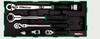 Toptul GTB0609 (B) Torque Wrench, Adapter & Ratchet Set 6pcs