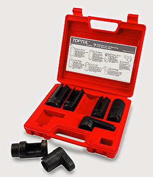 Toptul JGAI0701 Sensor & Sending Unit Socket Set 7pcs