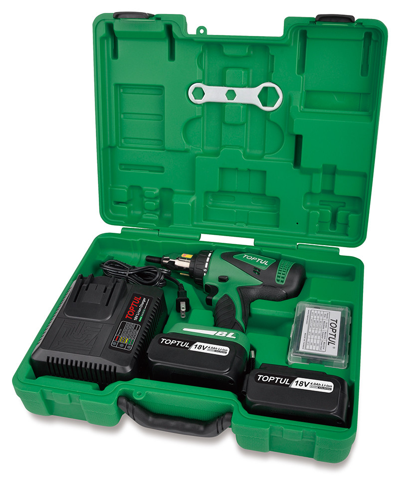 Toptul KPNA0510 Cordless Rivet Nut Tool Brushless 18V 4.0Ah Li-Ion Kit