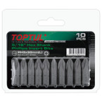Toptul FSBA1001G Insert Bits Phillips 5/16" Hex PH1x30mm 10pcs