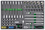 Toptul GE-28210 Tool Kit Pro Plus 7 Drawer Satin Blue 282Pcs