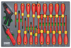 Toptul GE-12518V Insulated VDE Tool Set 7 Drawer 125pcs