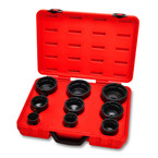 Toptul JGAI0902 KM Lock Nut Socket Set Internal Teeth 9pcs