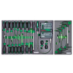 Toptul 413pcs Insert EVA Tray Tool Set - GE-41330-TOOLS