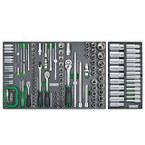 Toptul 413pcs Insert EVA Tray Tool Set - GE-41330-TOOLS