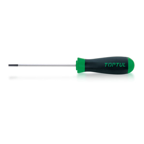 Toptul FNAB2E08 Screwdriver Anti-Slip Slotted 0.4x2.5x75mm