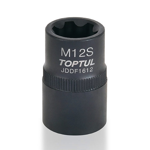 Toptul JDDF1612 Socket Ribe M12 1/2" (Nissan)
