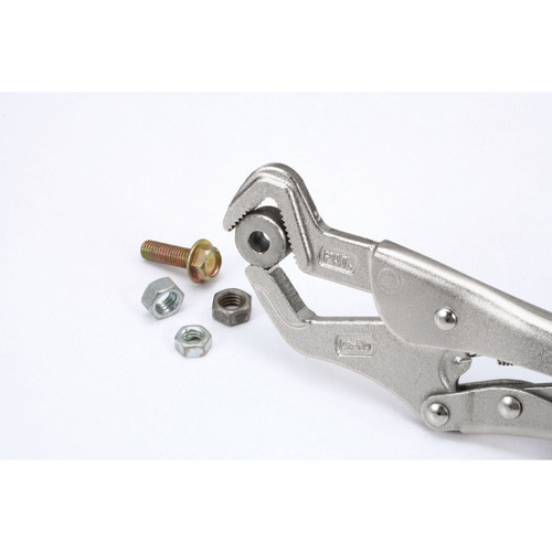 Toptul DMAD1A09  Parrot Nose Locking Pliers with Sawteeth 9"