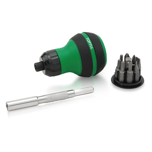 Toptul GAAR1101 9-In-1 High Torque Stubby Ratchet Screwdriver Set Toptul GAAR1101 9-In-1 High Torque Stubby Ratchet Screwdriver Set