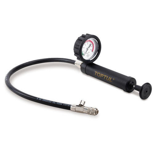 TOPTUL JGAI1802 Universal Radiator Pressure Tester Kit 18pcs TOPTUL JGAI1802 Universal Radiator Pressure Tester Kit 18pcs