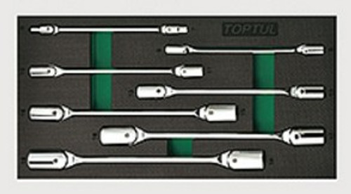 Toptul GVA0711 (A) Double End Swivel Socket Wrench Set 7pcs