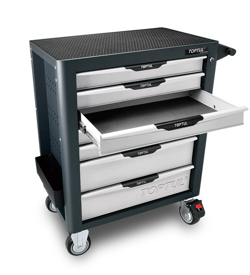 Toptul TCAL0703 Pro-Plus Mobile Tool Trolley 7 Drawer Gray Toptul TCAL0703 Pro-Plus Mobile Tool Trolley 7 Drawer Gray