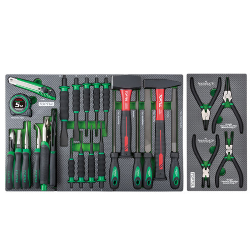 Toptul GE-41330 Jumbo Series Tool Kit 7 Drawer S/S 413pcs
