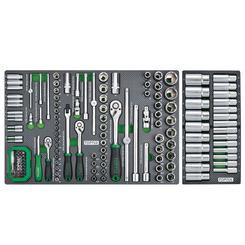 Toptul GE-41330 Jumbo Series Tool Kit 7 Drawer S/S 413pcs